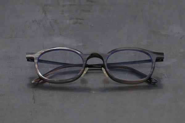 RIGARDS natural buffalo horn wire cutting high degree handmade glasses RG0093 series collection RG-RG0093-HBYG black and white matte transparent